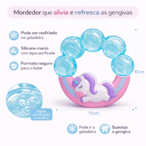 Mordedor Com Água Unicórnio Buba