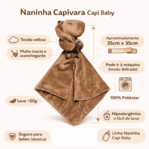Naninha Capivara Capi Baby