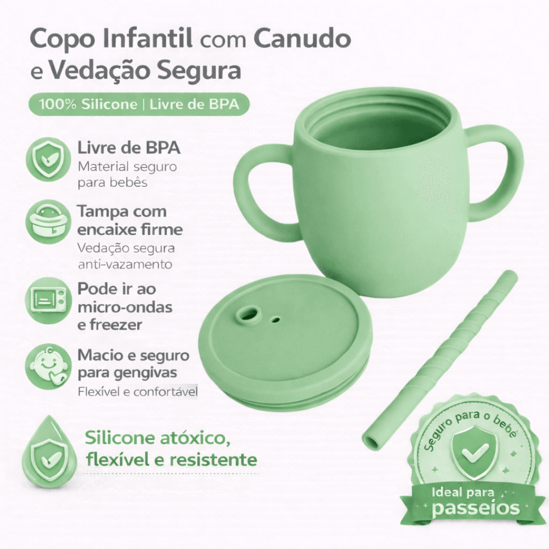 Capo Anti Vazamento Capi Baby Verde